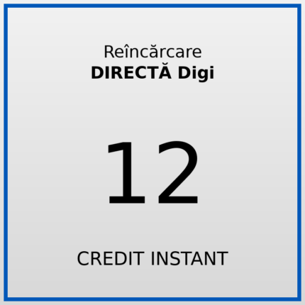 Reîncărcare cartelă DIGI Credit 12