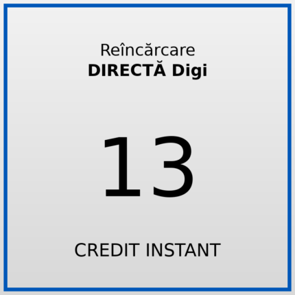 Reîncărcare cartelă DIGI Credit 13