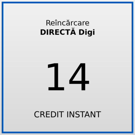 Reîncărcare cartelă DIGI Credit 14
