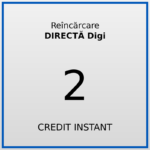 Reîncărcare cartelă DIGI Credit 2