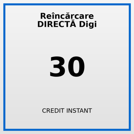 Reîncărcare cartelă DIGI Credit 30