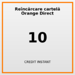 Reîncărcare cartelă Orange Direct 10