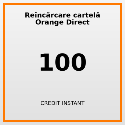 Reîncărcare cartelă Orange Direct 100