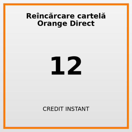 Reîncărcare cartelă Orange Direct 12