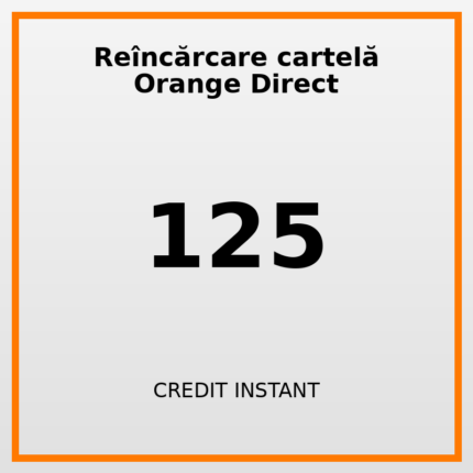 Reîncărcare cartelă Orange Direct 125