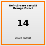 Reîncărcare cartelă Orange Direct 14