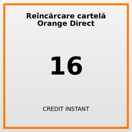 Reîncărcare cartelă Orange Direct 16