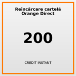 Reîncărcare cartelă Orange Direct 200