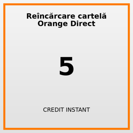 Reîncărcare cartelă Orange Direct 5