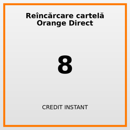 Reîncărcare cartelă Orange Direct 8