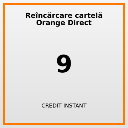 Reîncărcare cartelă Orange Direct 9