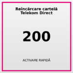 Reîncărcare cartelă Telekom Direct 200