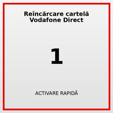 Reîncărcare cartelă Vodafone Direct 1