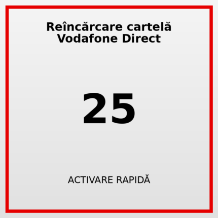 Reîncărcare cartelă Vodafone Direct 25